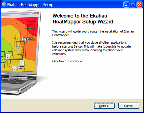 قياس قوة إشارة Wi-Fi في منزلك باستخدام HeatMapper heatmapperinstall11