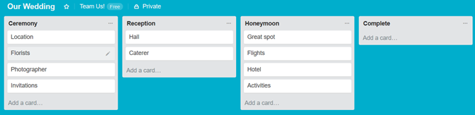 نصائح trello الحب مواعيد الرومانسية