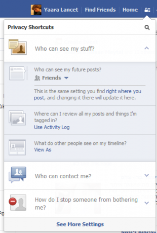 تغييرات الخصوصية في الفيسبوك