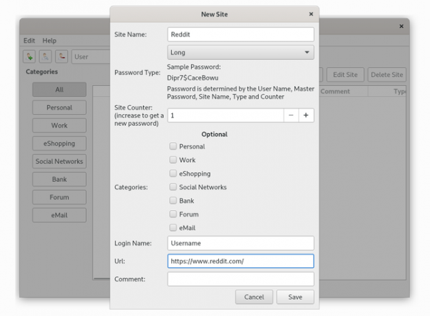 qMasterPassword على Fedora Linux