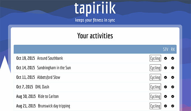 Runkeeper أو Strava أو Garmin؟ اختر One & Sync مع أنشطة الباقي