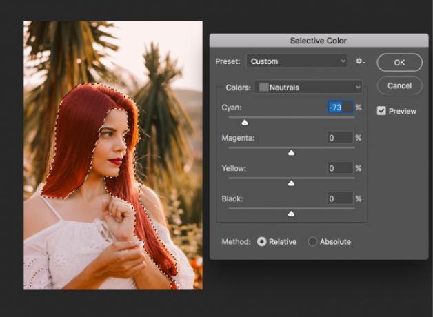 طريقة تغيير لون الشعر في Photoshop Photoshop Hair Color Method 1 e1513303615539