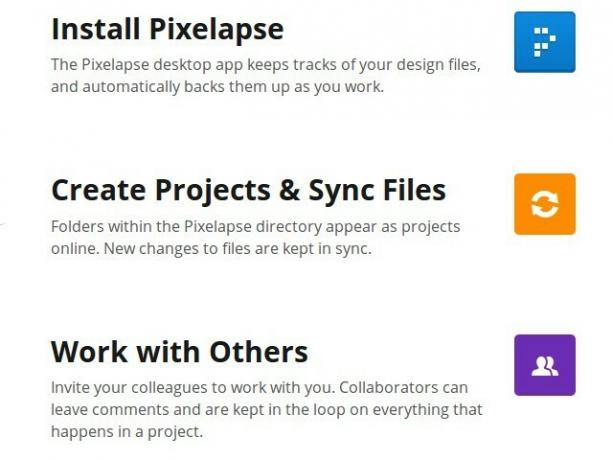 pixelapse المنزل
