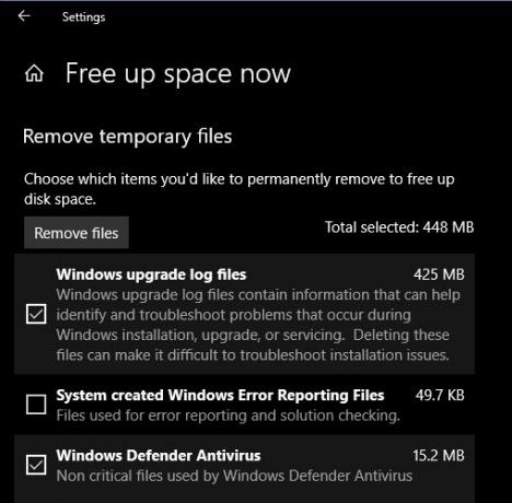 تحديث Windows 10 Free Storage لشهر أبريل 2018