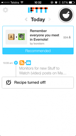 ضع iPhone الخاص بك للعمل مع IFTTT feed1