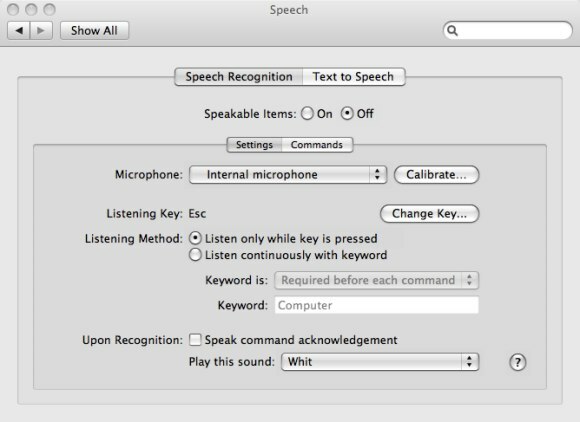 كيفية استخدام أوامر الكلام في علامة التبويب التعرف على الكلام في Mac 02