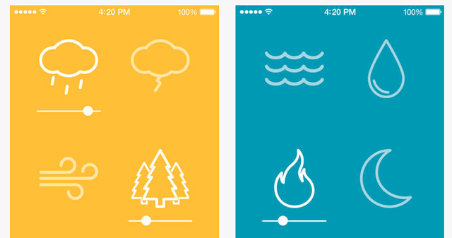 noisli-فون-باد الشاشة