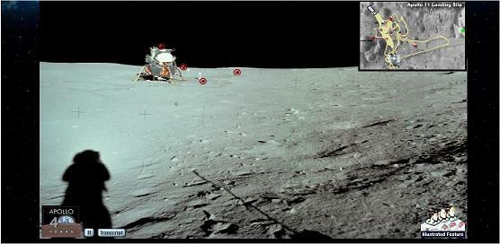 وكالة ناسا - المشي على القمر
