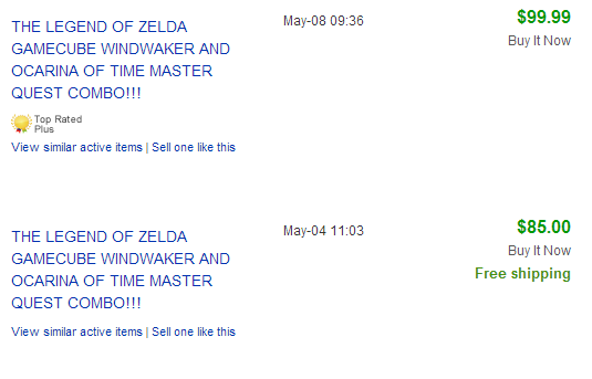 Zelda Wind Waker و Ocarina Master Quest Combo _ eBay