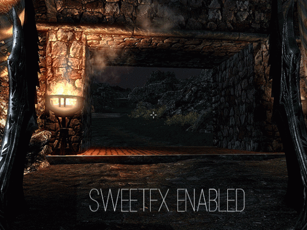 عرض شخص أول SweetFX Skyrim