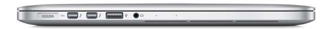 منافذ Thunderbolt 2 على Macbook Pro