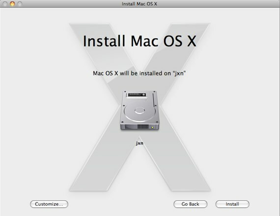 كيفية الترقية إلى Snow Leopard وما يجب معرفته [Mac] SL install 3