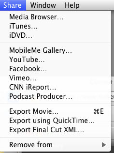 ميزات imovie