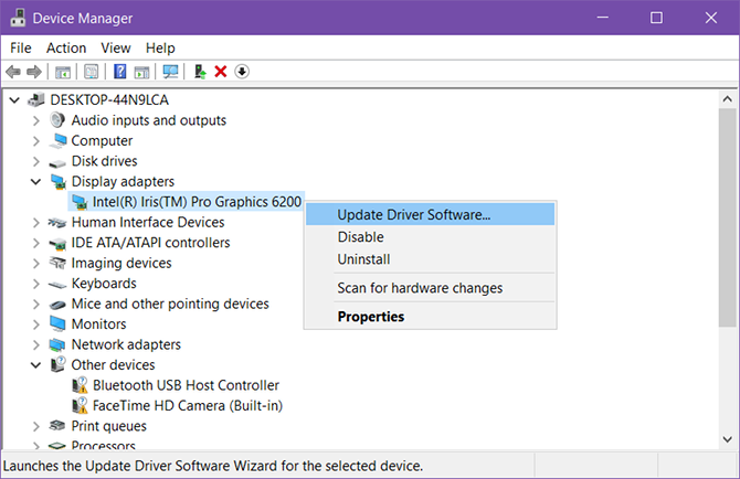 برنامج Windows-10-Update-driver-software