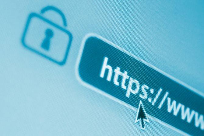 عنوان URL مؤمن بواسطة بروتوكول HTTPS