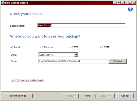 Backup4all Pro: حل كامل لـ Windows Backup [Giveaway] b4a2