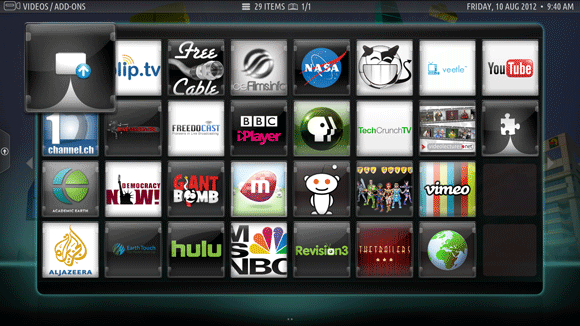 تثبيت موضوع xbmc