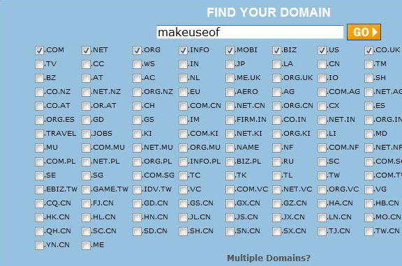 تسجيلات TLD الغامضة