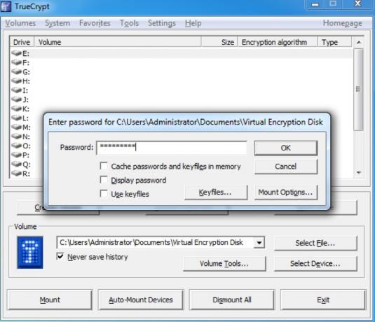 دليل مستخدم TrueCrypt: تأمين تأمين الملفات الخاصة 27