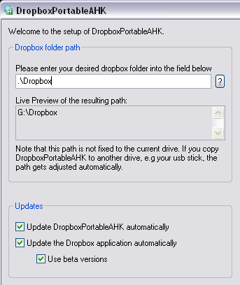 جعل Dropbox المحمولة