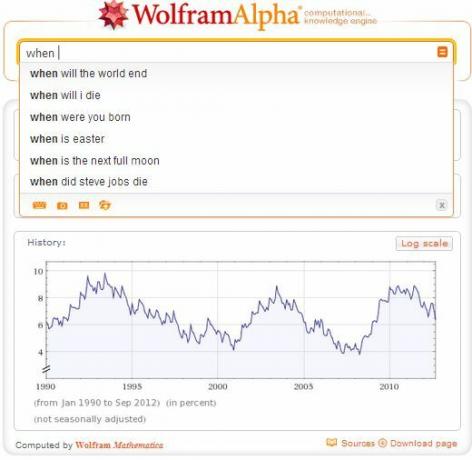 تصبح خبير Wolfram ألفا مع هذه التقنيات البحث مفيدة wolfram10
