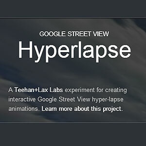 قم بإنشاء مرئيات مذهلة باستخدام التصوير الفوتوغرافي Hyperlapse و Google Street View [Updates] hyperlapse