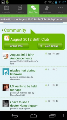 3 تطبيقات Android مليئة بنصيحة الأبوة العظمى طفلي BabyCenter