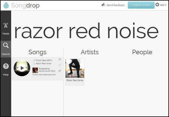 Songdrop: خدمة توفير الأغاني المجانية والمفضلة التي لا تعرفها حتى الآن عن نتائج Songdrop البحث القليلة 2