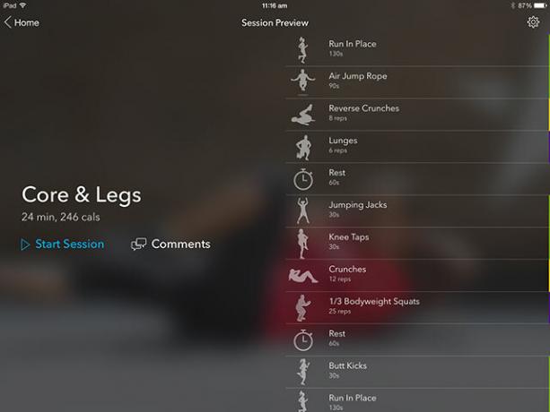 ننسى الصالة الرياضية ، احصل على Fitstar Fit مع تمرين ما قبل iPad أو iPhone الخاص بك