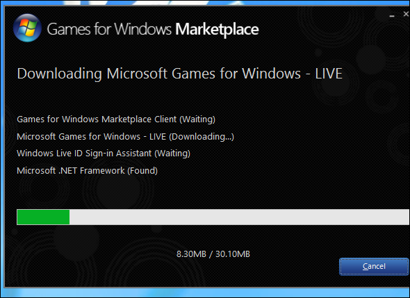 تحديث windows-8-gfwl