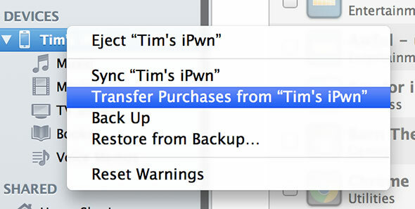 هل تم إقران هاتف iPhone الجديد الخاص بك بمكتبة iTunes أخرى؟ لا تفزع حتى الآن مشتريات نقل