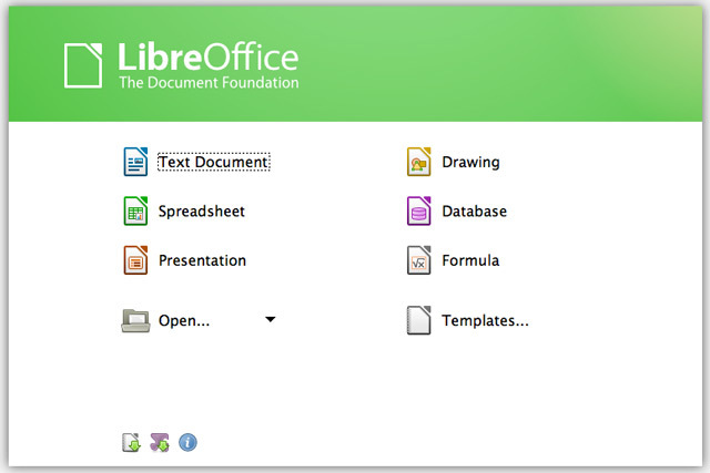 هذه لقطة شاشة لأحد أفضل برامج Windows. يطلق عليه LibreOffice