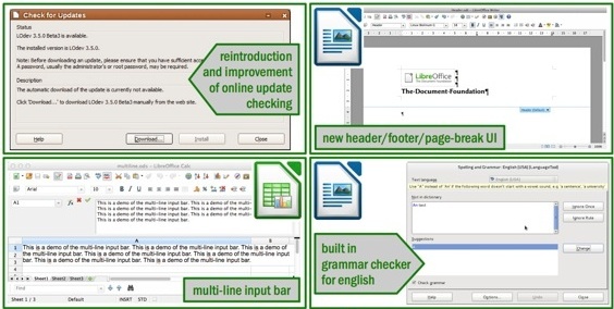 تم إصدار LibreOffice 3.5 ، ويقدم أداة جديدة لتدقيق نحوي [News] libreoffice1