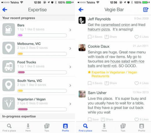إعادة تشغيل Foursquare كأداة اكتشاف بناءً على خبرتك في 4sq