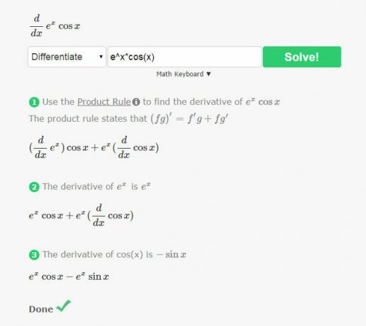 حل مشكلة Cymath