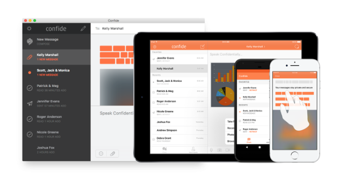 Confide هو مراسلة فورية تقوم بحذف الرسائل تلقائيًا بعد قراءتها وإيقاف لقطات الشاشة
