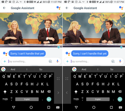 gboard وضع بيد واحدة