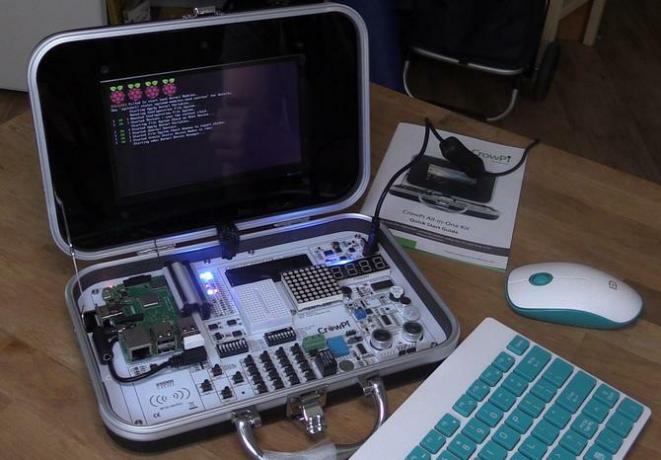 Raspbian OS على CrowPi