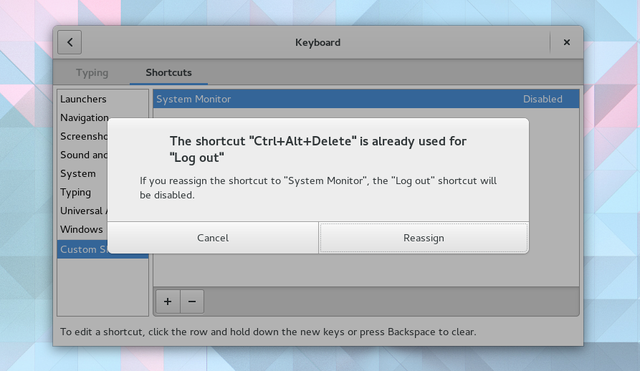 تأكيد LinuxTaskManager-Custom-Shortcuts-