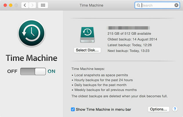 7 عادات جيدة يجب على كل مستخدم Mac التعود على timemachinebackup