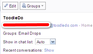 الاتصال gmail