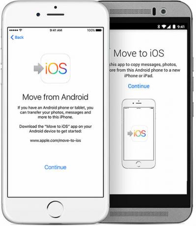 الانتقال من android إلى تطبيق ios