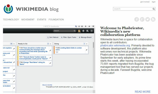 مدونة ويكيميديا
