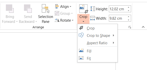 احتواء أو تعبئة PowerPoint