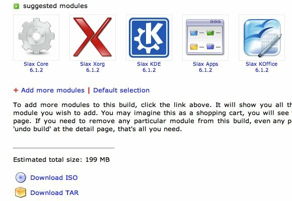 قم ببناء نظام التشغيل المحمول الخاص بك والسريع مع Slax 02b Build Slax