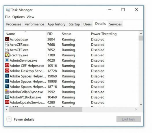 كيفية الحفاظ على عمر البطارية في نظام التشغيل Windows 10 باستخدام ميزة اختناق الطاقة TaskManager Power Throttling e1510696650598