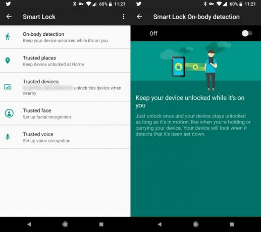 كيفية الحفاظ على هاتف Android الخاص بك مفتوحًا أثناء المشي Android على Body Smart Lock