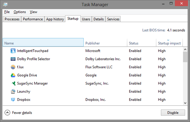5 إدارة مهام Windows 8 - بدء التشغيل
